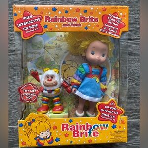 2003 Rainbow Brite 8” Doll with Twink Sprite and Box